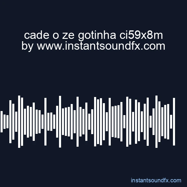 cade o ze gotinha ci59x8m image