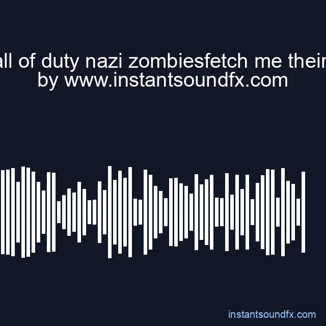 call of duty nazi zombiesfetch me their s image