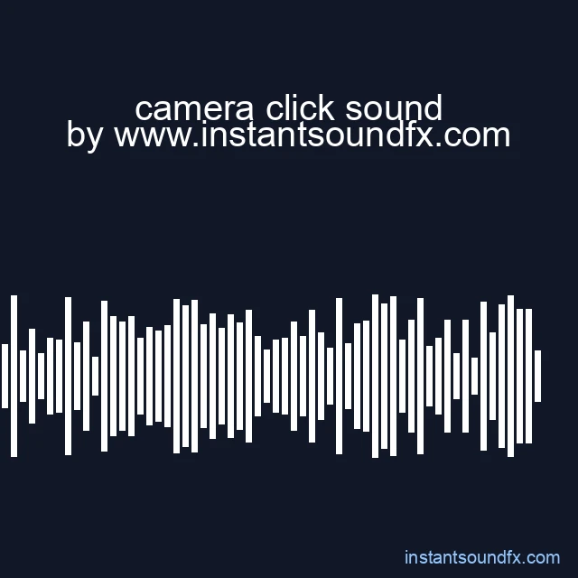 camera click sound image