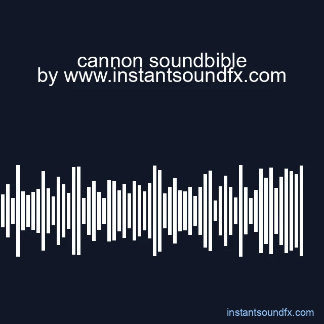 cannon soundbible image
