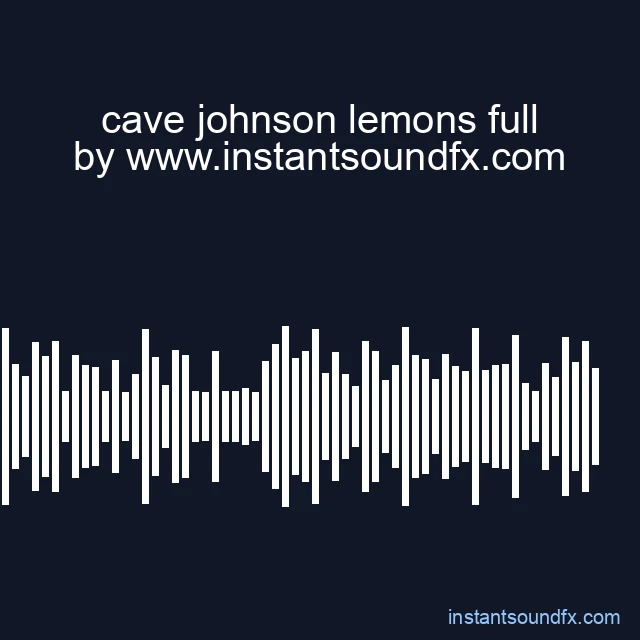 cave johnson lemons full image