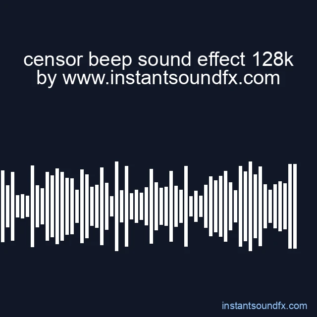 censor beep sound effect 128k image