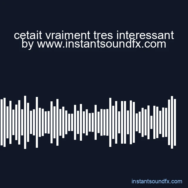 cetait vraiment tres interessant image