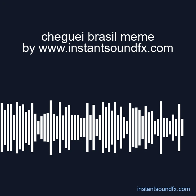 cheguei brasil meme image