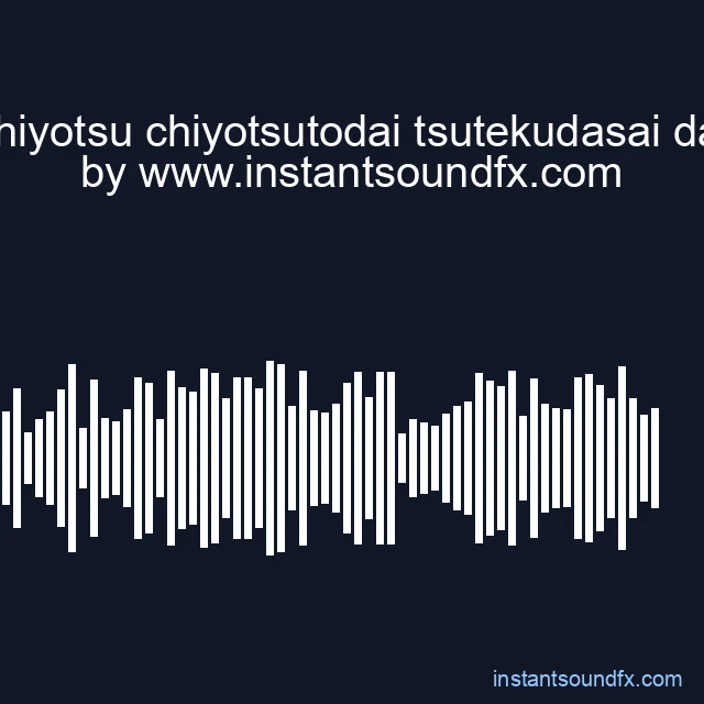 chiyotsu chiyotsutodai tsutekudasai dai image