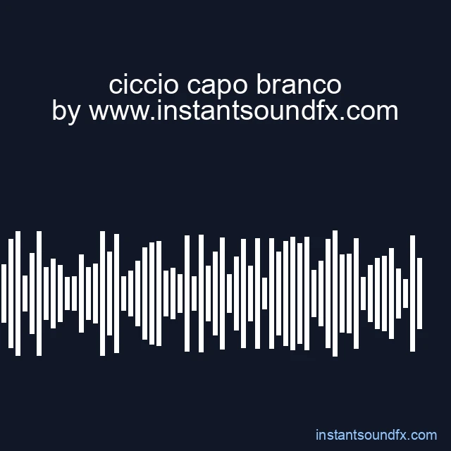 ciccio capo branco image