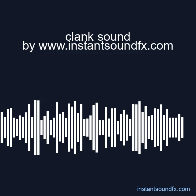 clank sound image