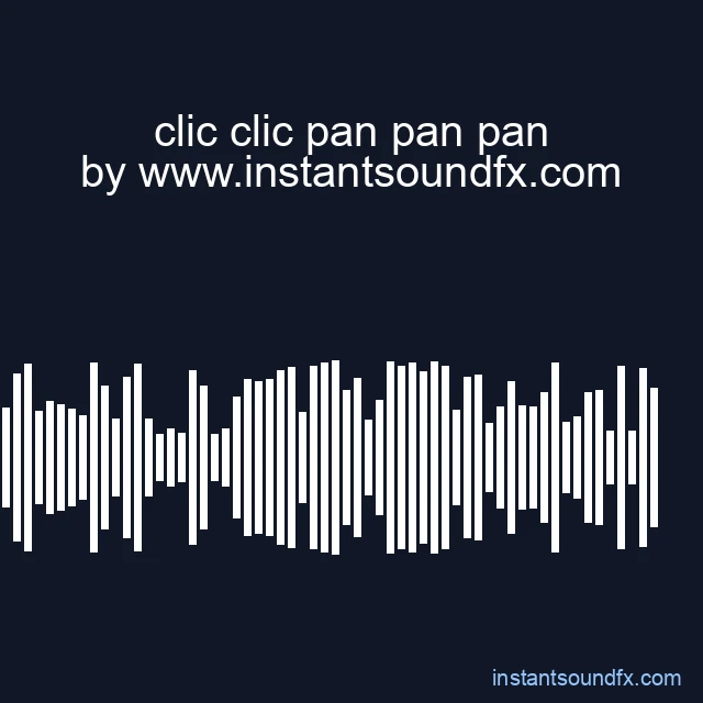 clic clic pan pan pan image