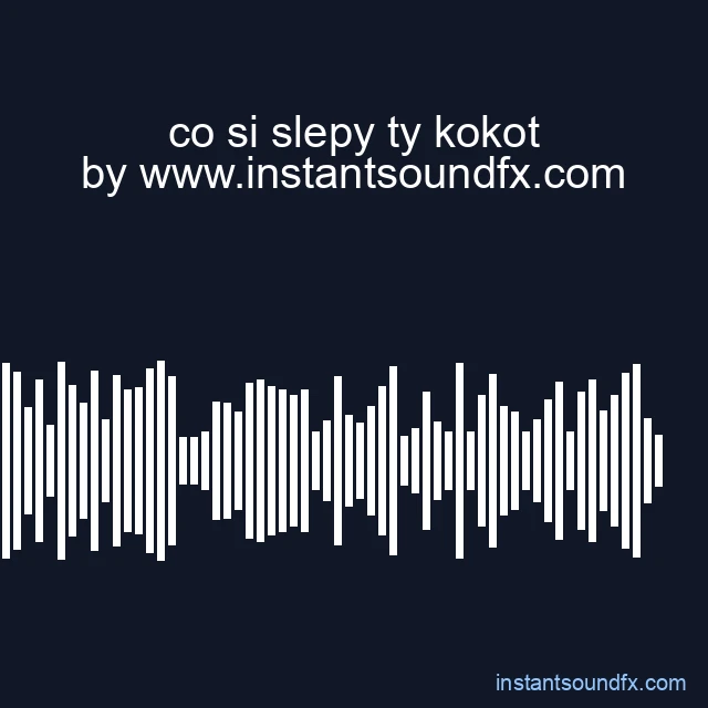 co si slepy ty kokot image