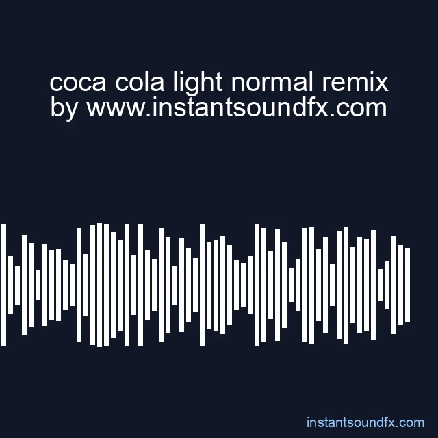 coca cola light normal remix image