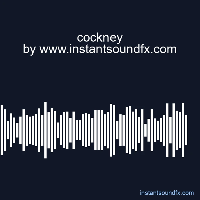 cockney image