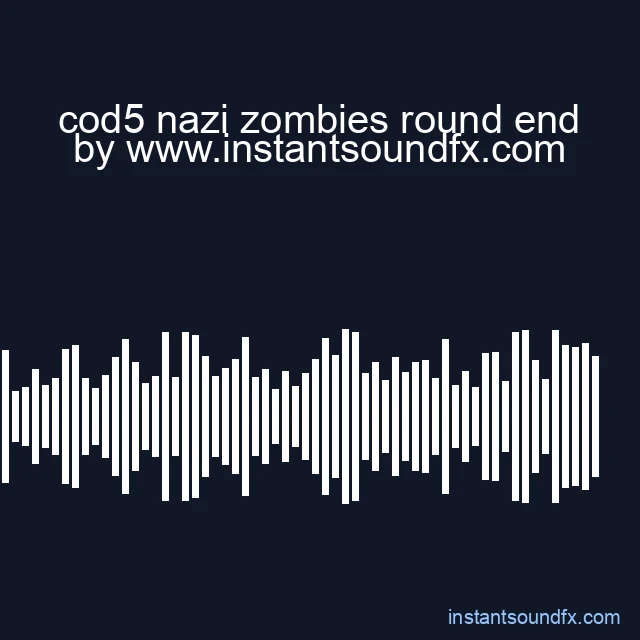 cod5 nazi zombies round end image