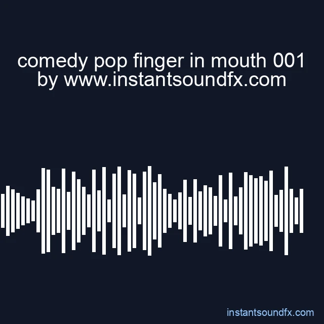 comedy pop finger in mouth 001 image