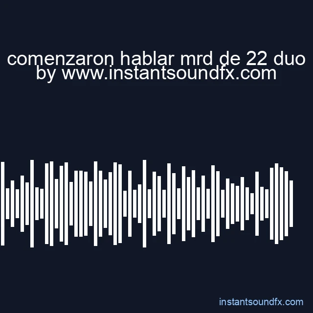comenzaron hablar mrd de 22 duo image