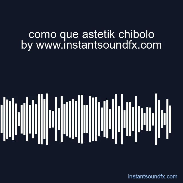 como que astetik chibolo image
