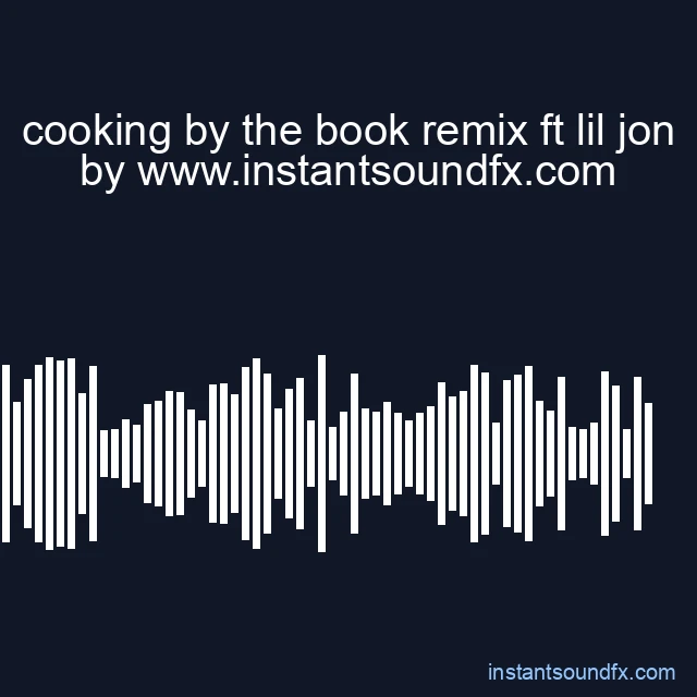 cooking by the book remix ft lil jon image