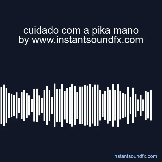 cuidado com a pika mano image