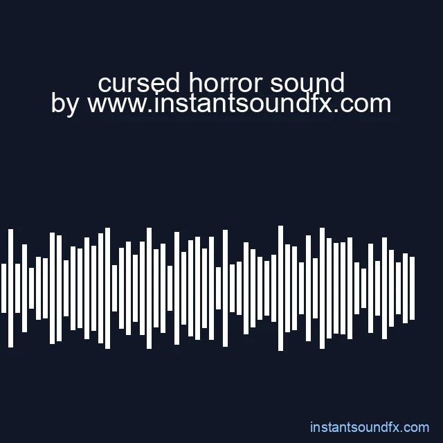 cursed horror sound image