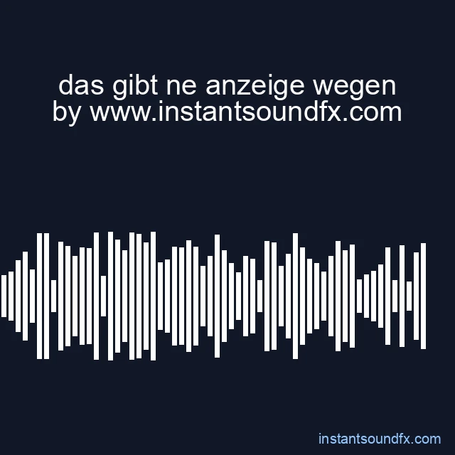 das gibt ne anzeige wegen image