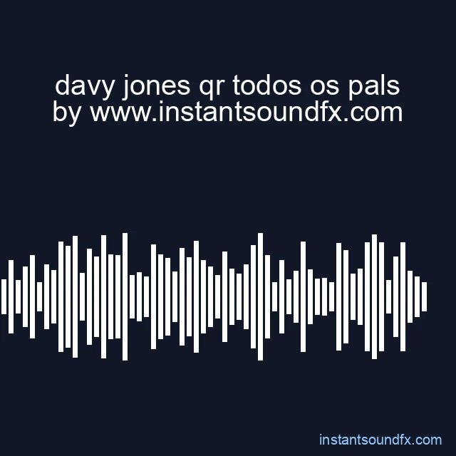 davy jones qr todos os pals image