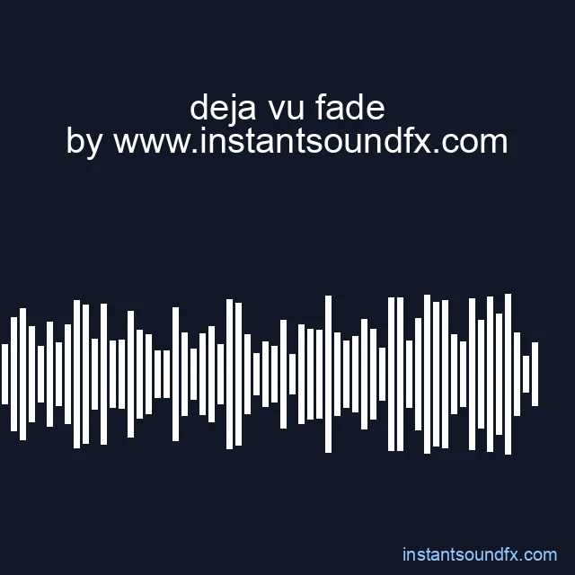 deja vu fade image