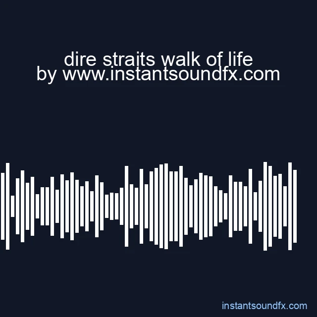 dire straits walk of life image