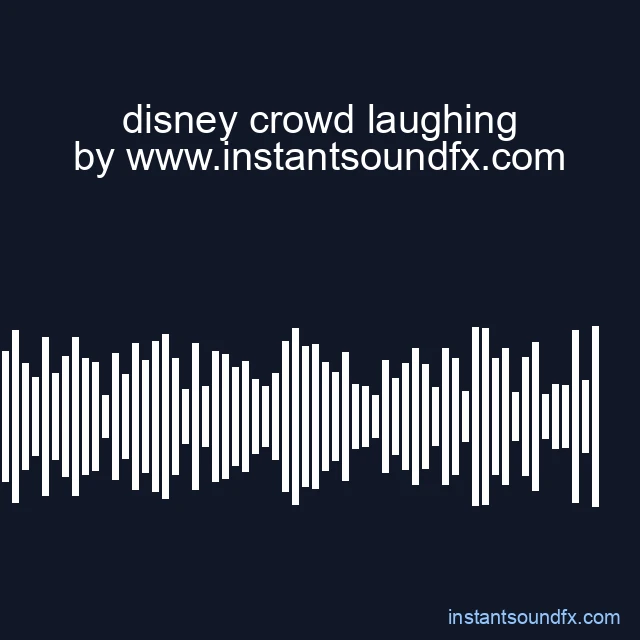 disney crowd laughing image