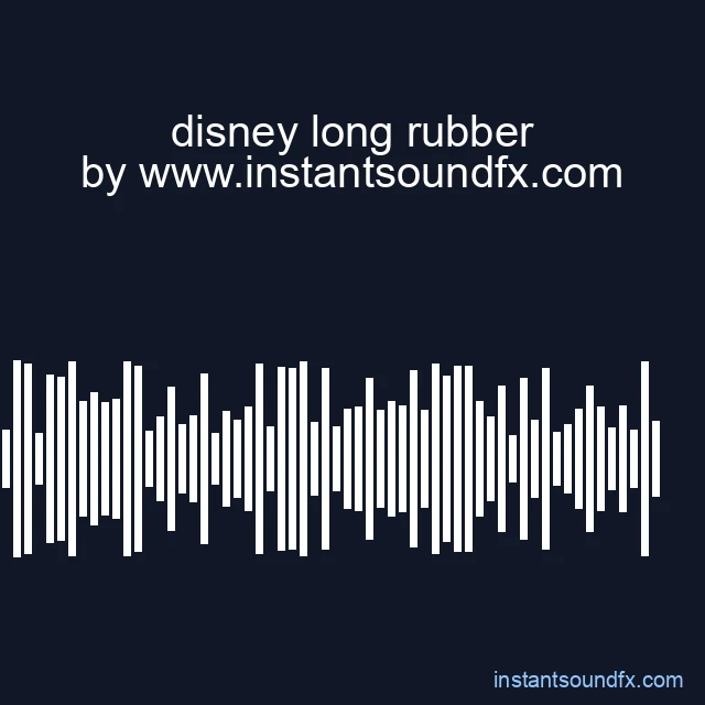 disney long rubber image