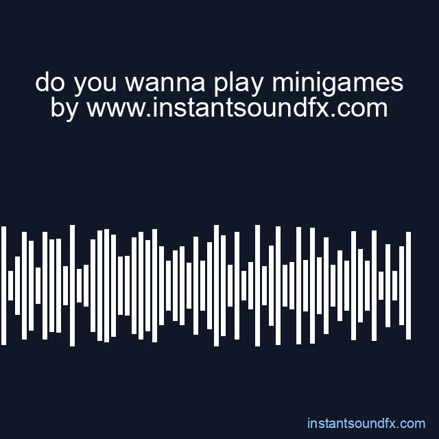 do you wanna play minigames image
