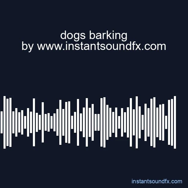 dogs barking image