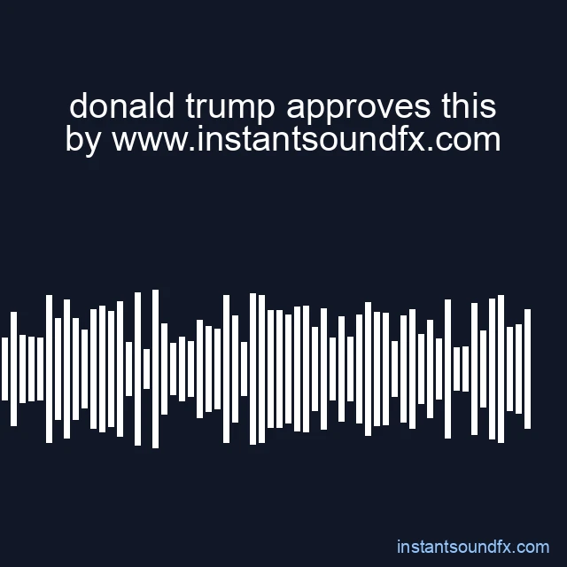donald trump approves this image