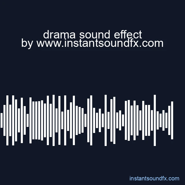 drama sound effect image