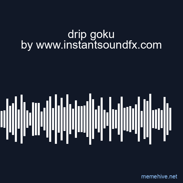 drip goku image