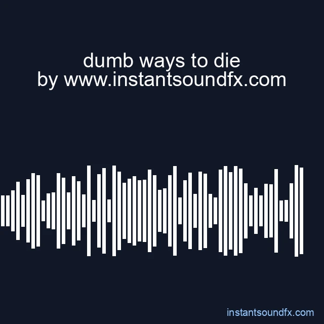 dumb ways to die image