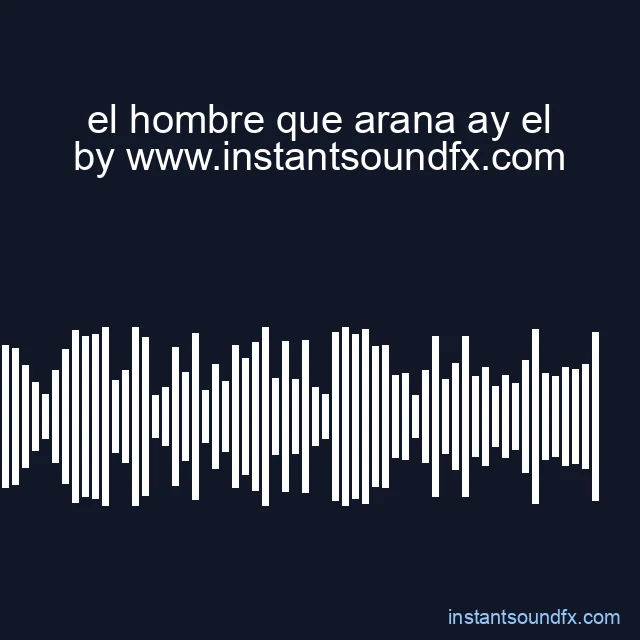 el hombre que arana ay el image