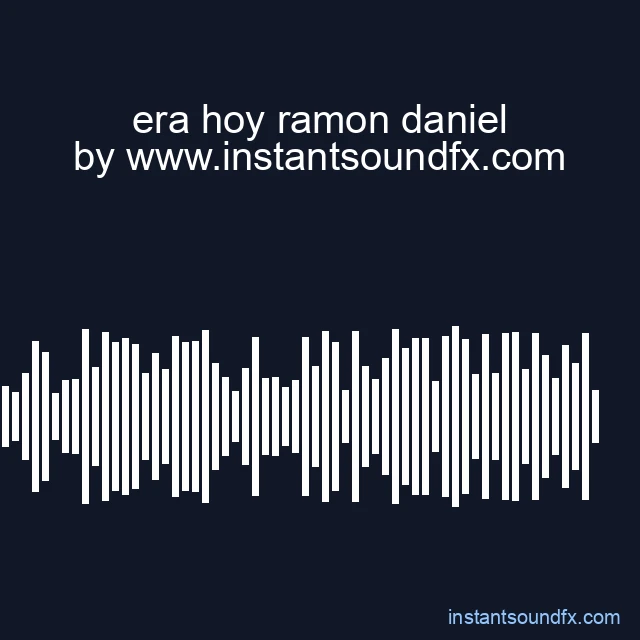 era hoy ramon daniel image