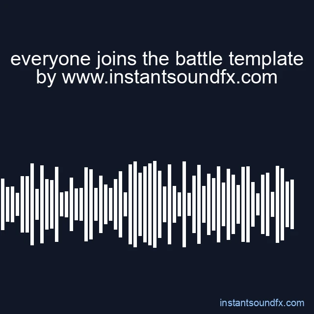 everyone joins the battle template image