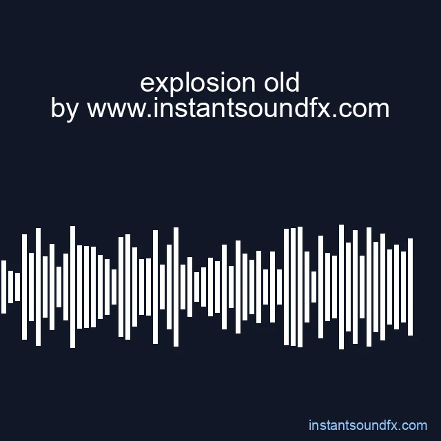 explosion old image