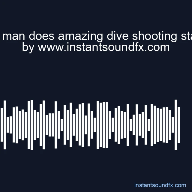 fat man does amazing dive shooting stars image