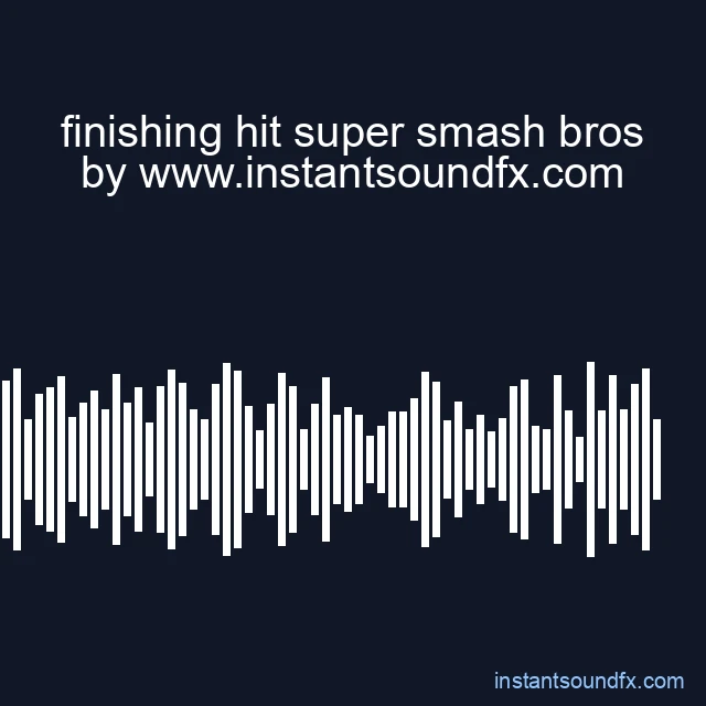 finishing hit super smash bros image