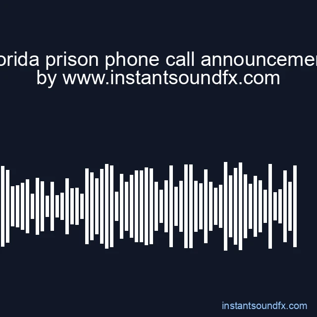 florida prison phone call announcement image
