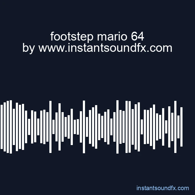footstep mario 64 image