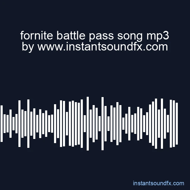 fornite battle pass song mp3 image