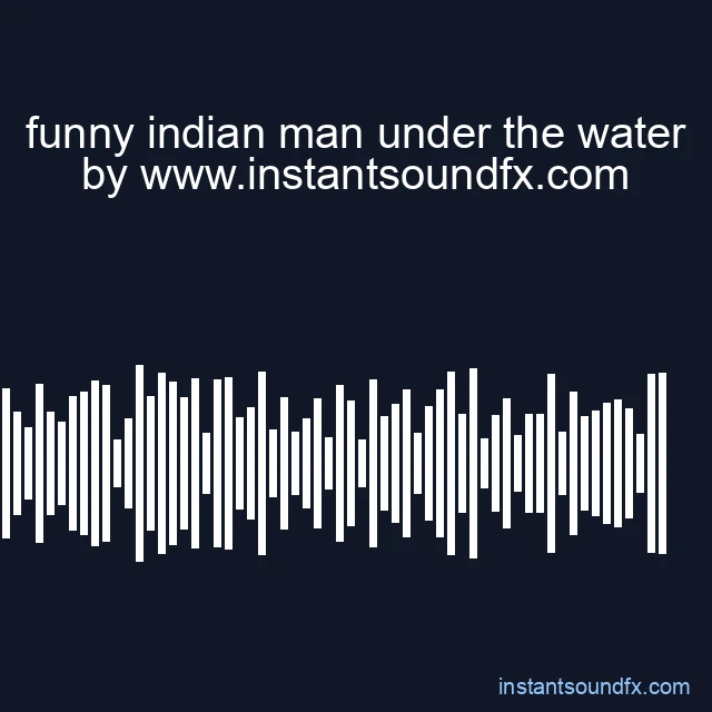 funny indian man under the water image