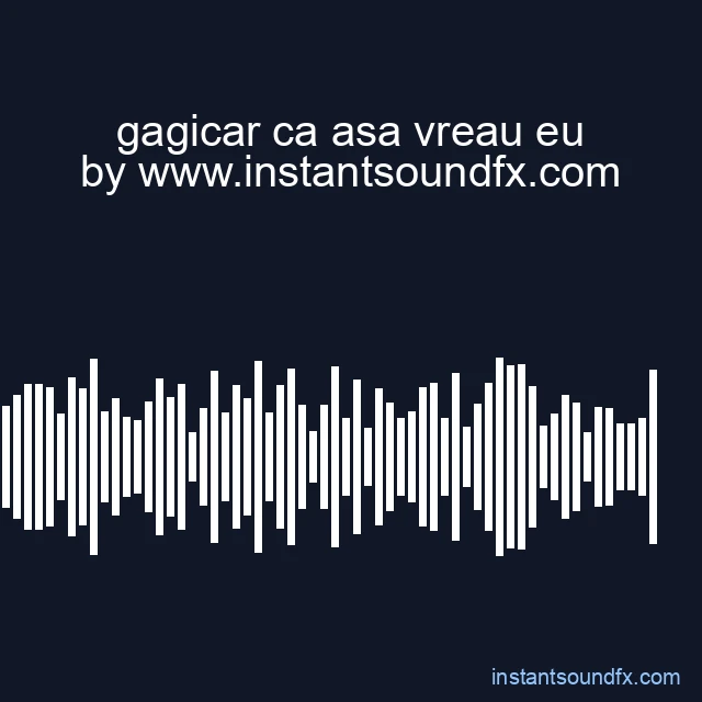 gagicar ca asa vreau eu image