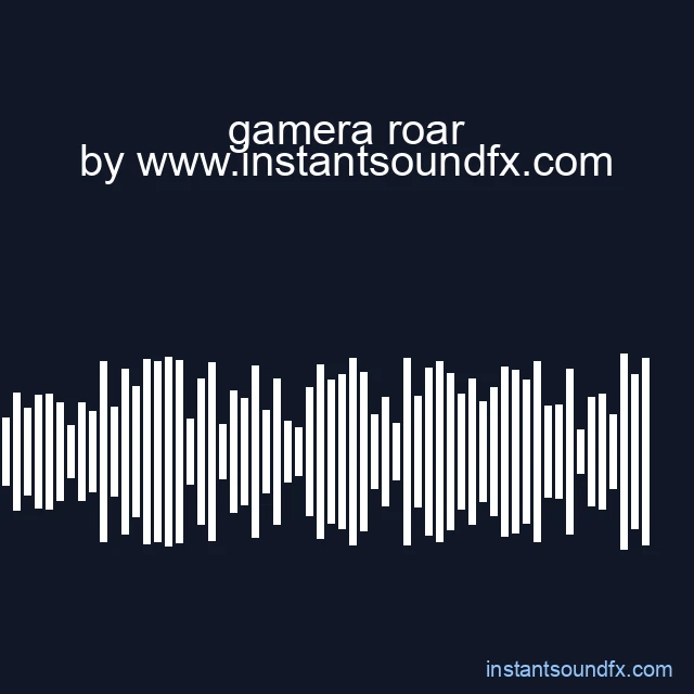 gamera roar image