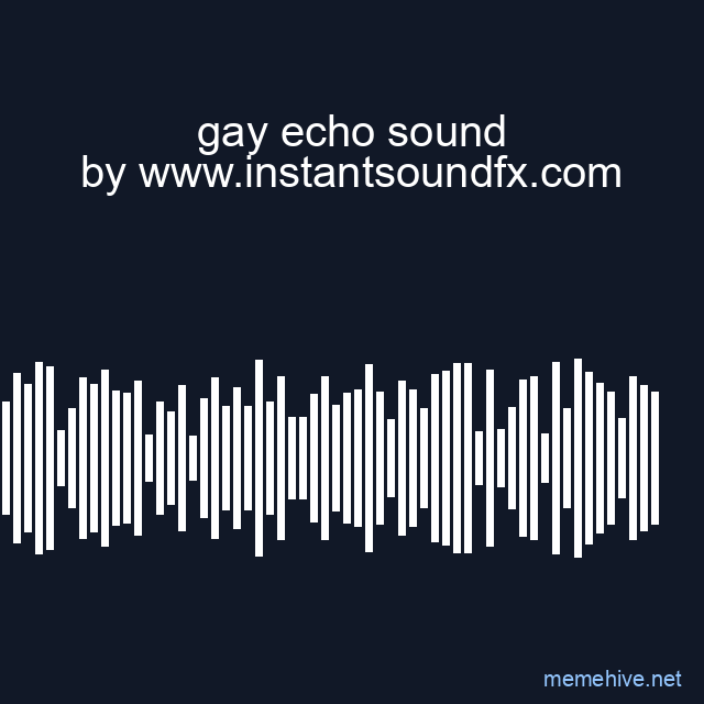 gay echo sound image