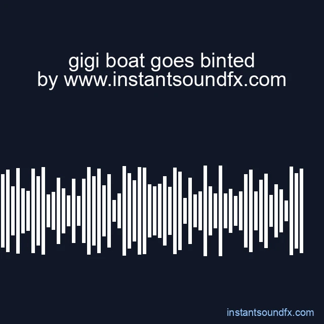 gigi boat goes binted image