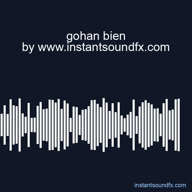 gohan bien image