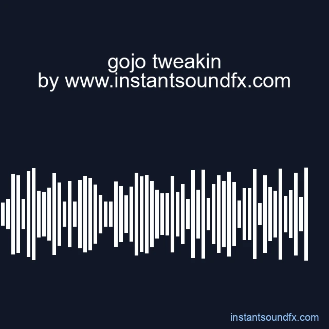 gojo tweakin image